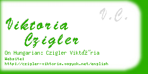 viktoria czigler business card